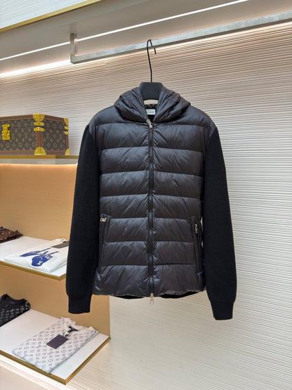 Embroidered Down Jacket