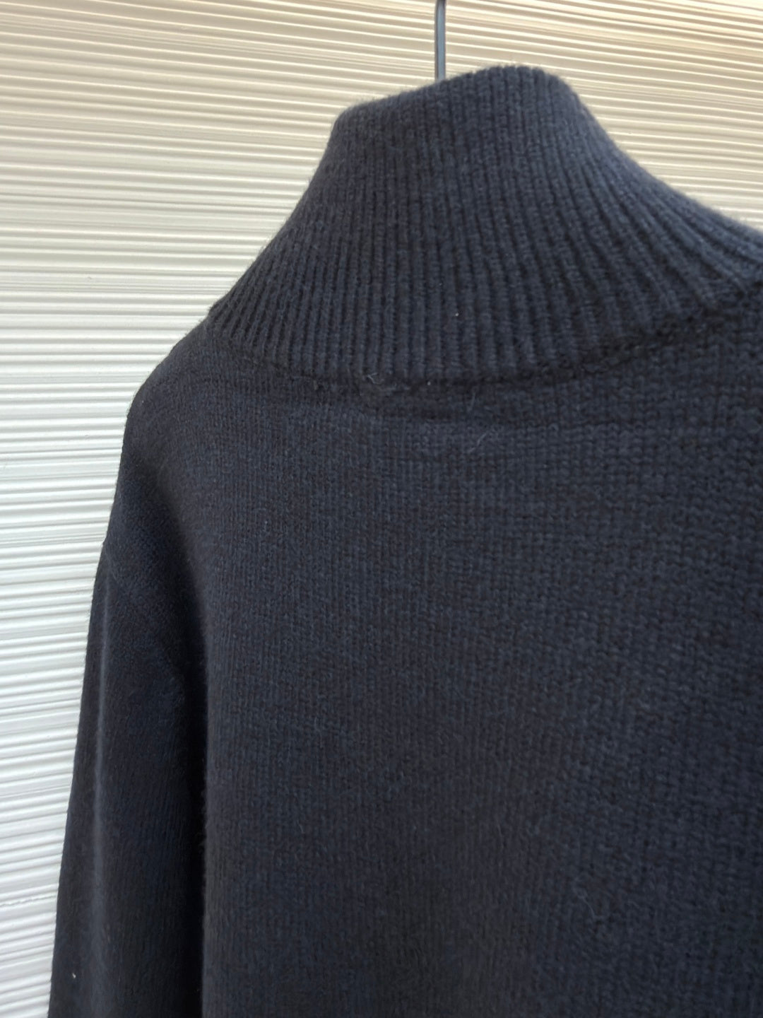 Embroidered Wool Knit Cardigan
