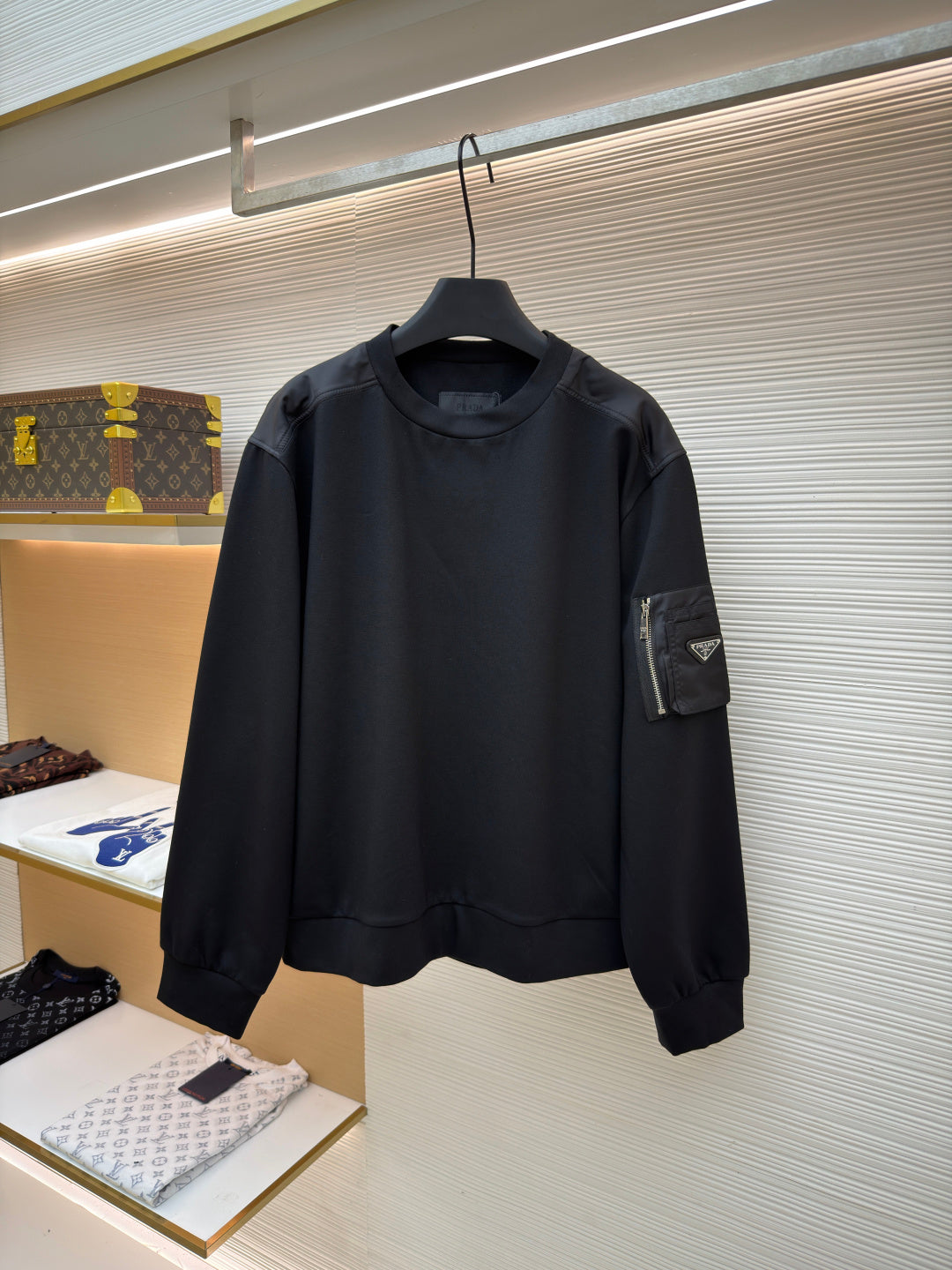 Triangle Logo Crewneck Sweatshirt