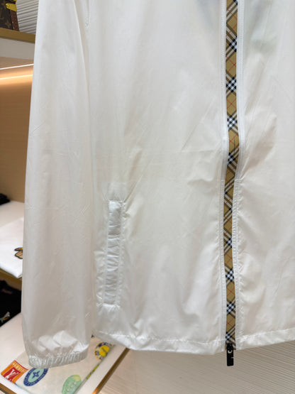 Vintage Check Hooded Jacket