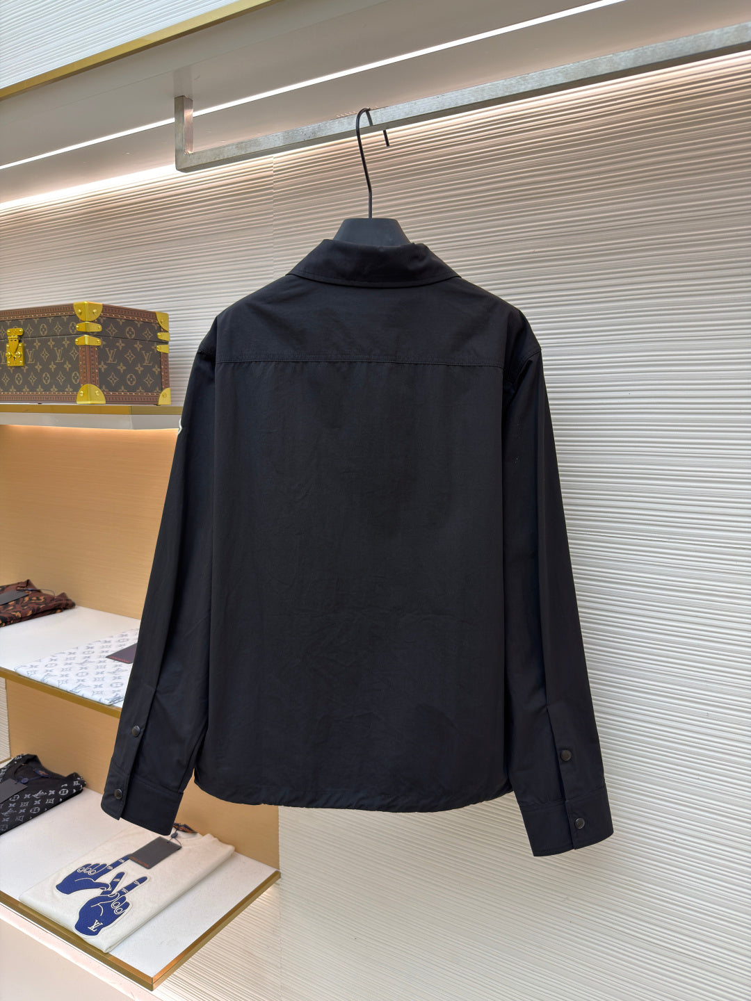 Logo Patch Zip Jacket