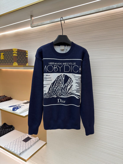CD Logo Crewneck Sweater