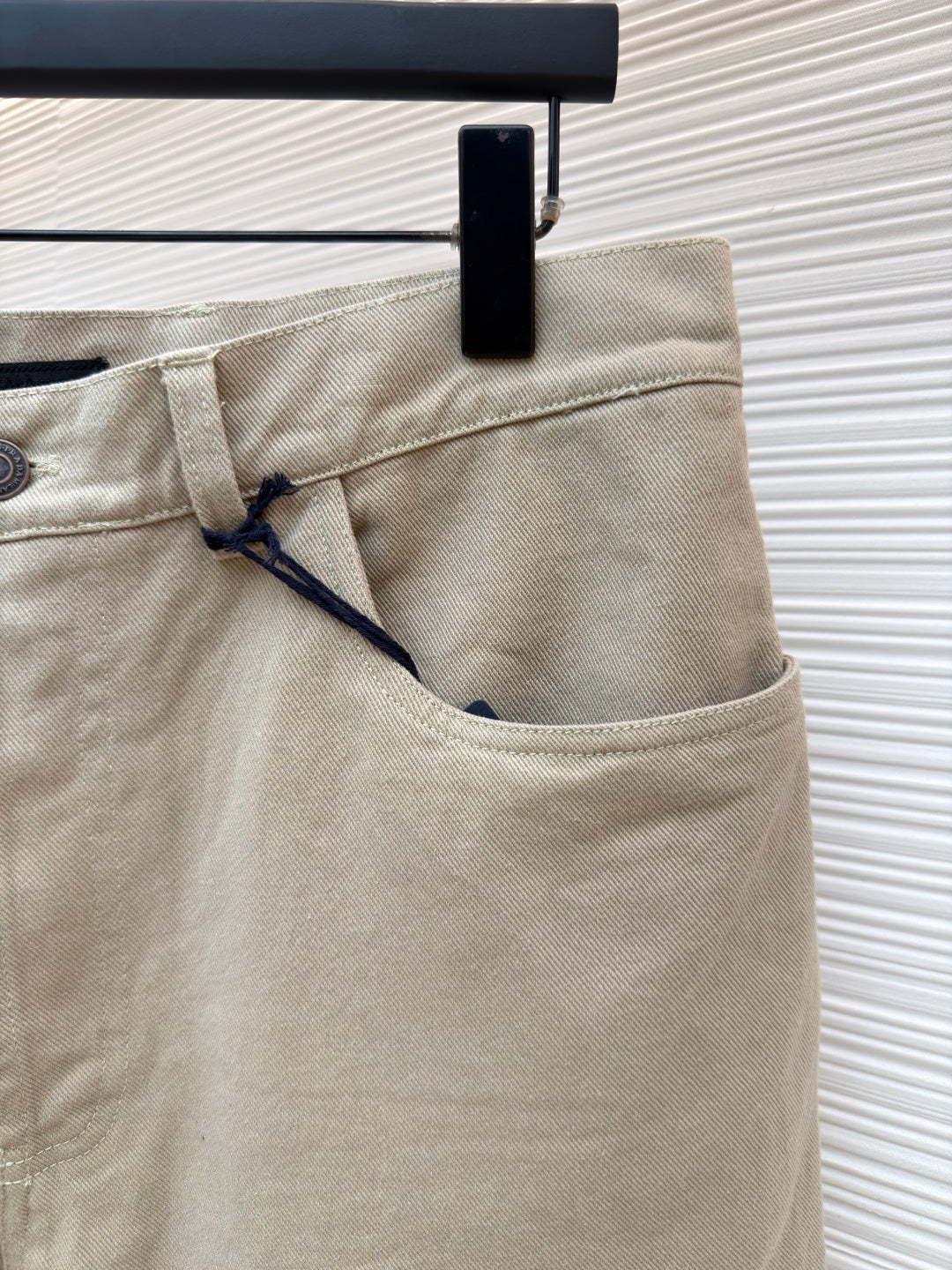 Logo Denim Shorts