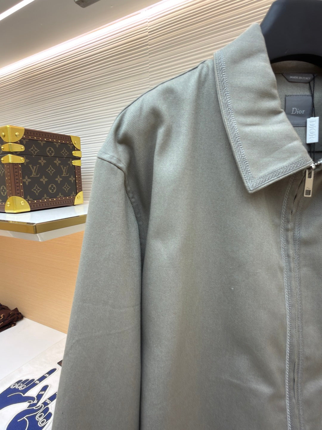 CD Logo Gabardine Jacket