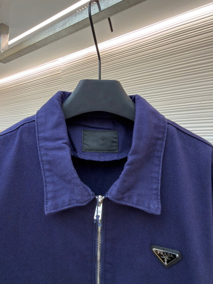 Triangle Logo Denim Jacket