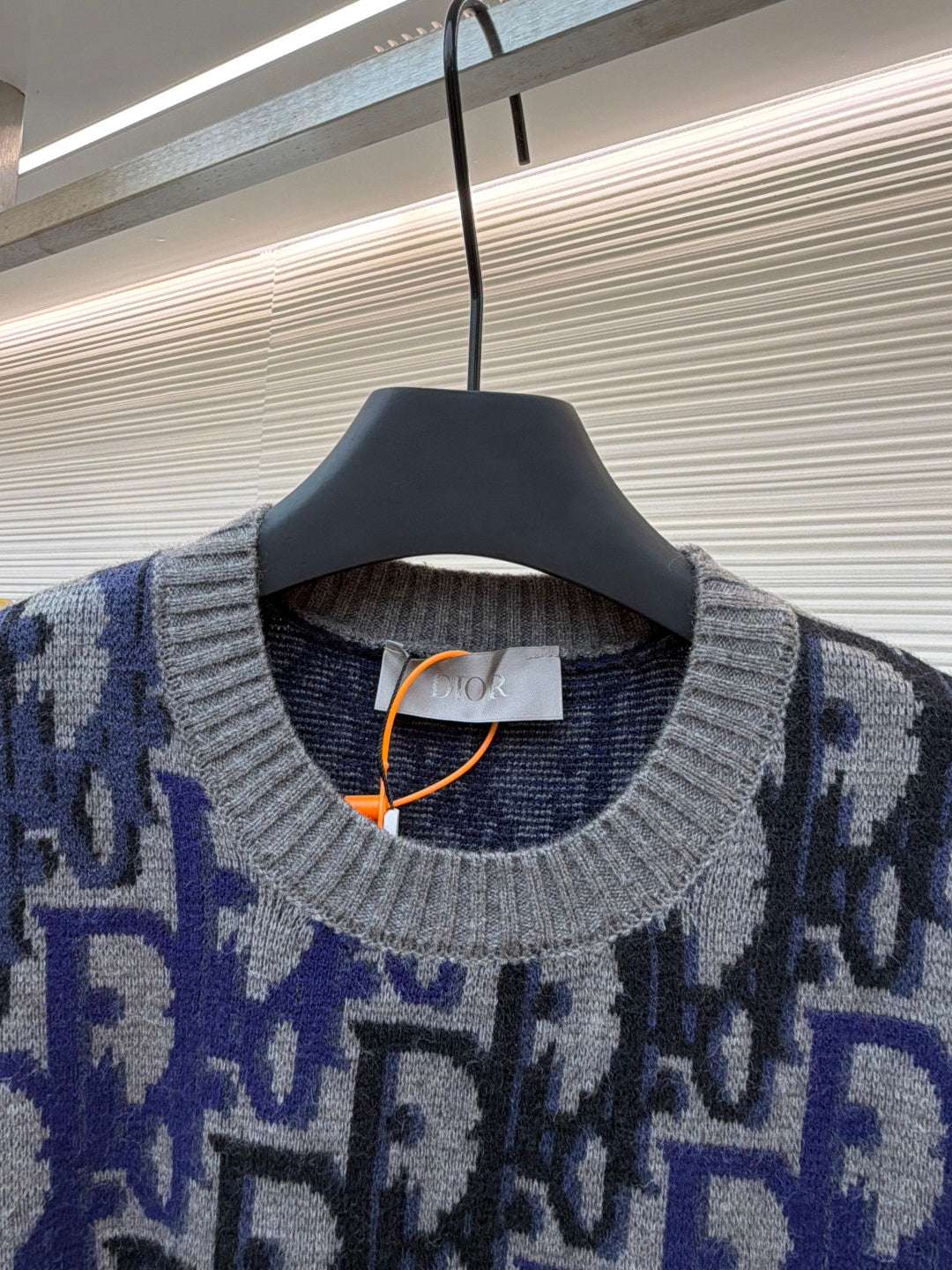 Oblique Crewneck Sweater