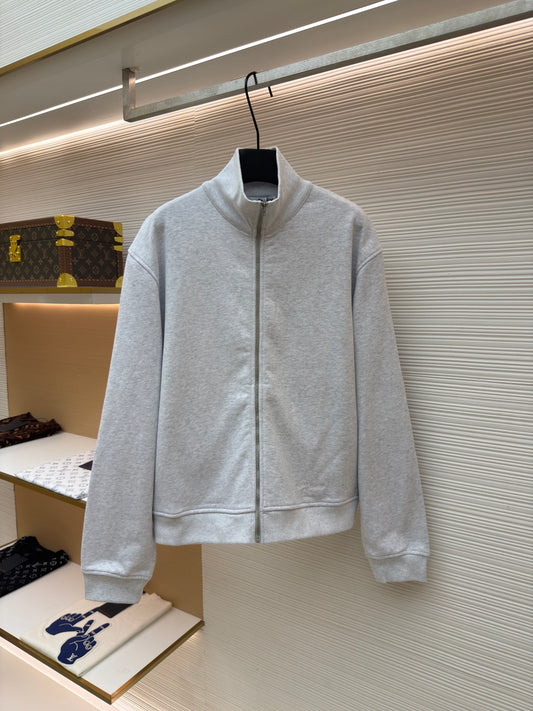 Embroidered Zip Jacket