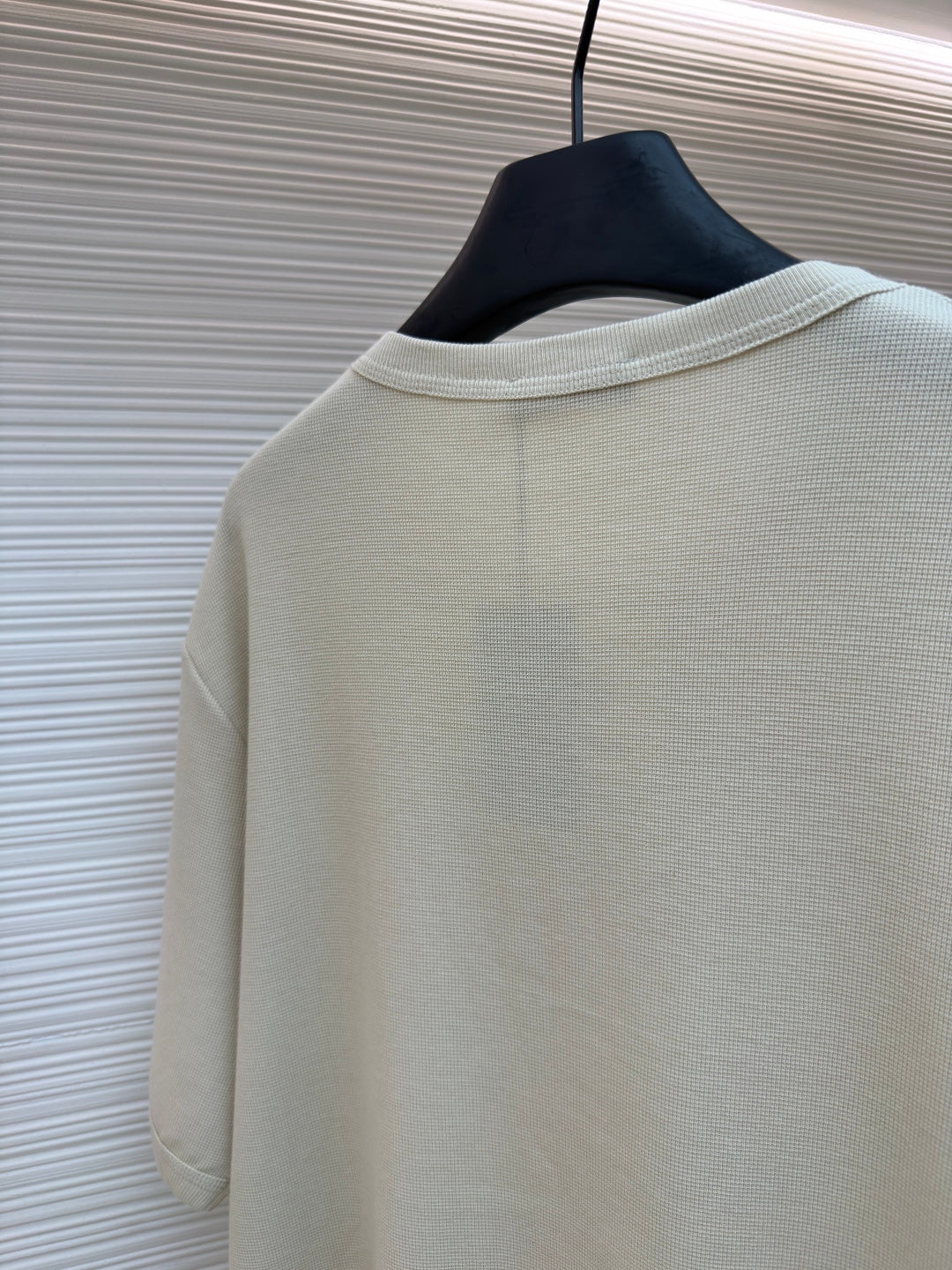 Waffle-Knit T-Shirt