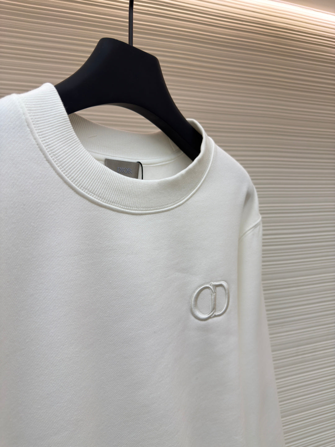 Embroidered Crewneck Sweatshirt
