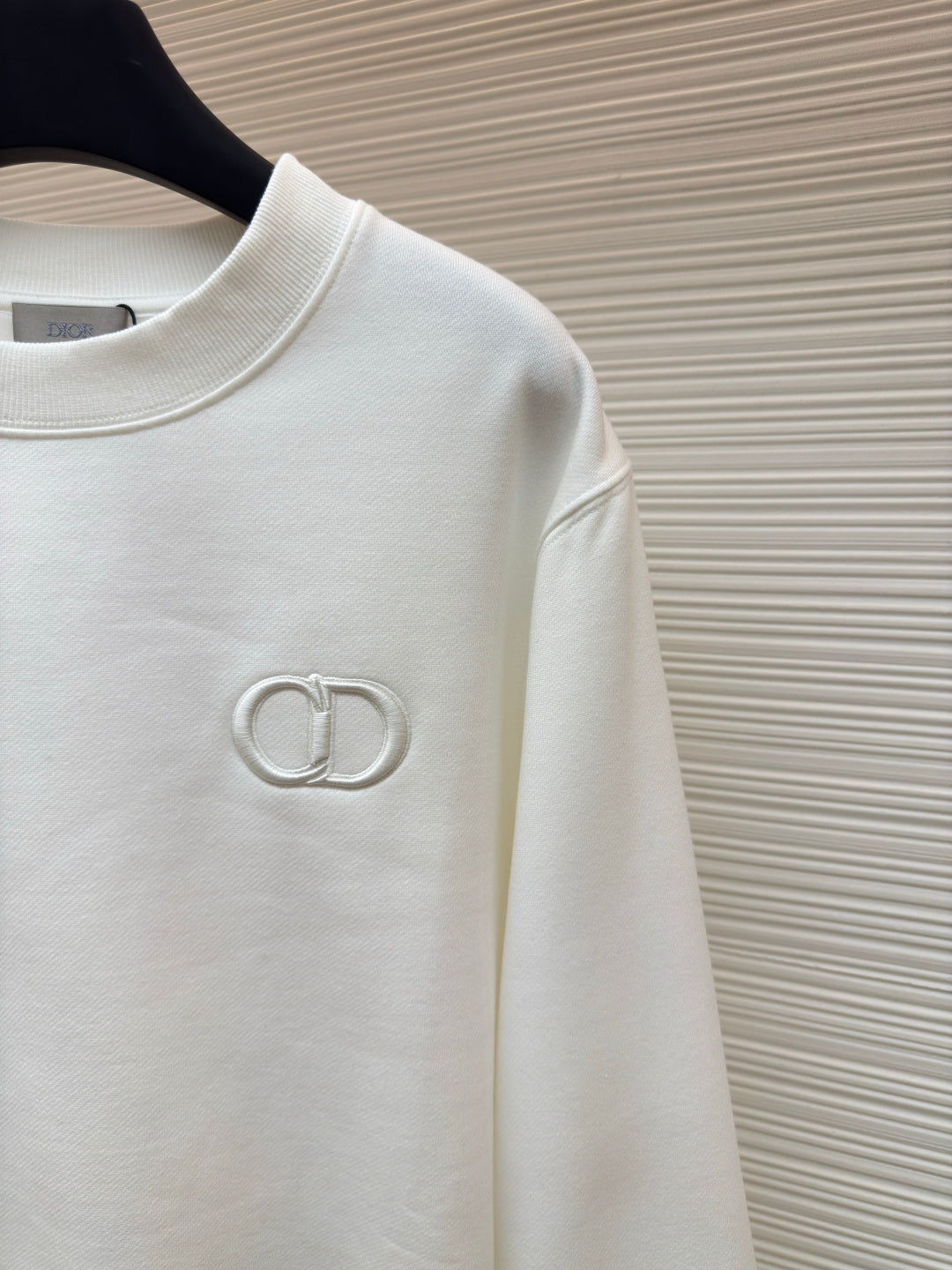 Embroidered Crewneck Sweatshirt