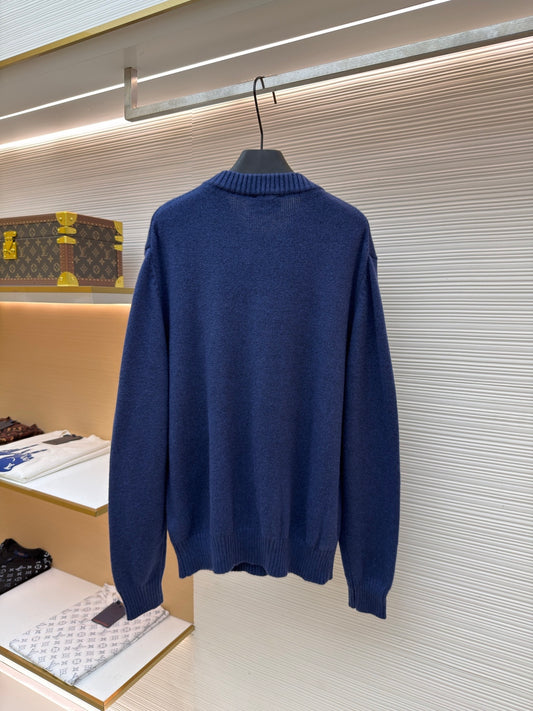 Embroidered Crewneck Sweater