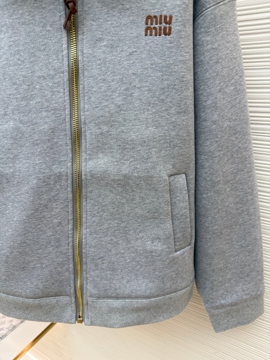 Embroidered Zip Jacket