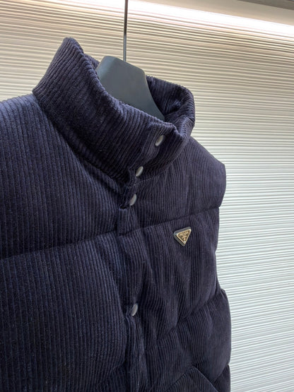 Corduroy Down Gilet