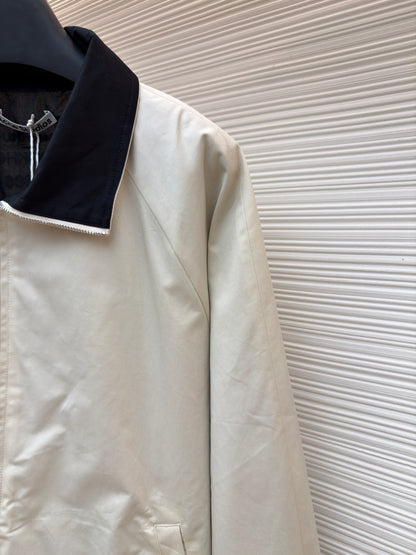 Embroidered Zip Jacket