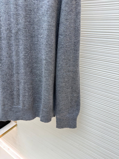 Embroidered Crewneck Sweater