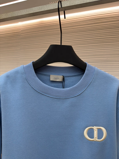 Embroidered Crewneck Sweatshirt