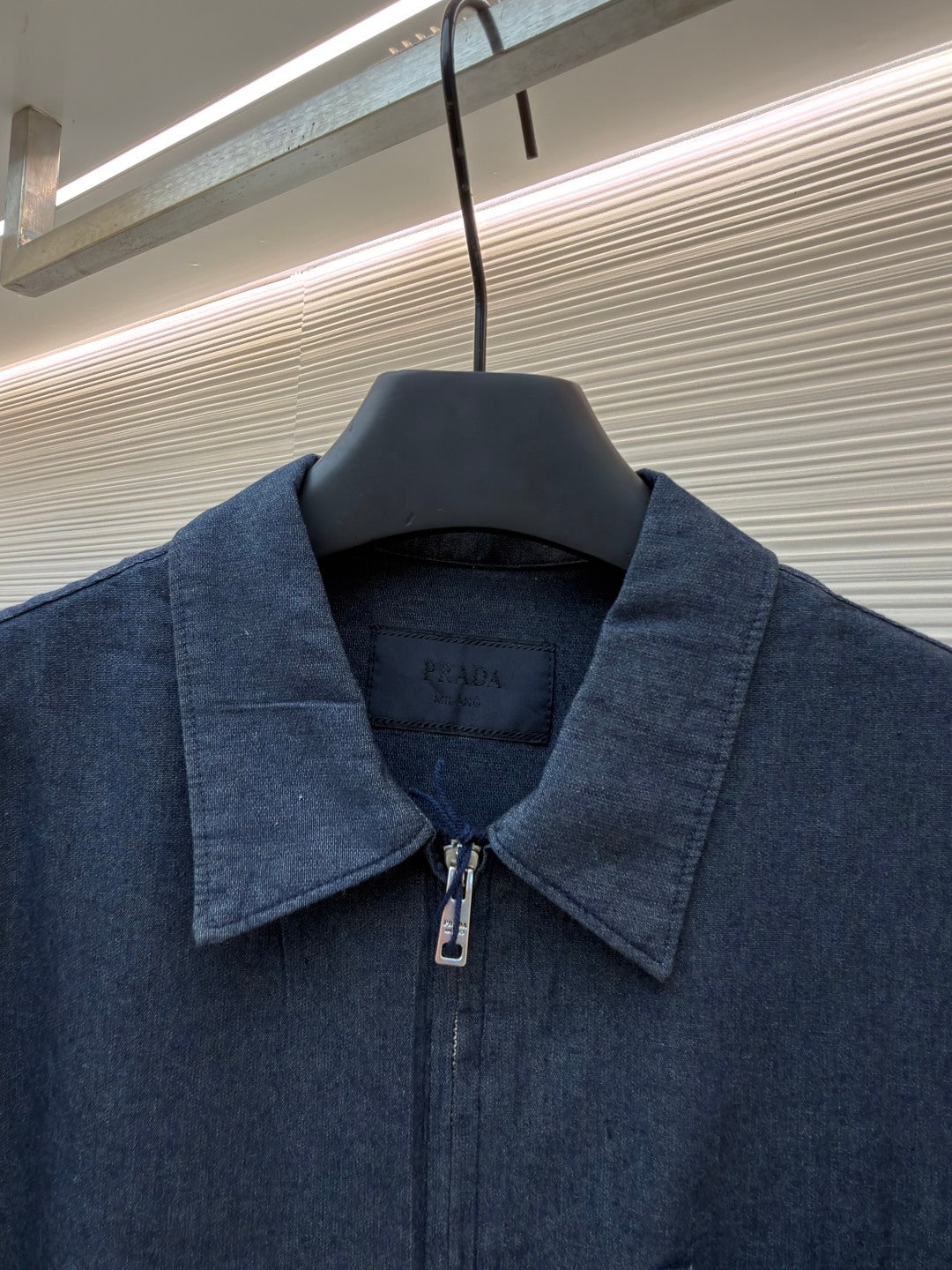 Triangle Logo Denim Jacket