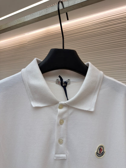 Logo Patch Polo Shirt