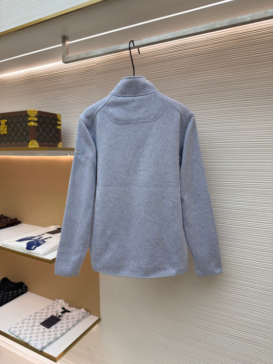 Embroidered Windbreaker Jacket