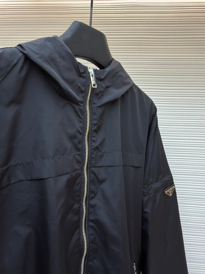 Logo Hooded Jacket