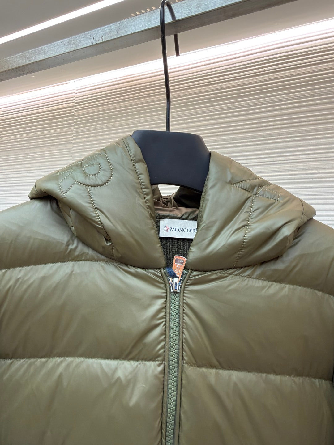 Embroidered Down Jacket
