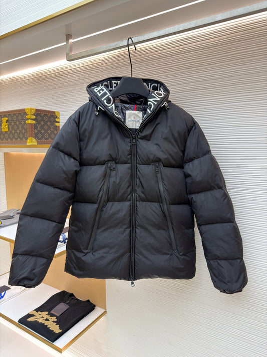 Logo Patch Down Jacket