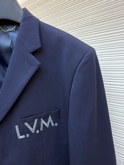 LV Logo Tailored Blazer