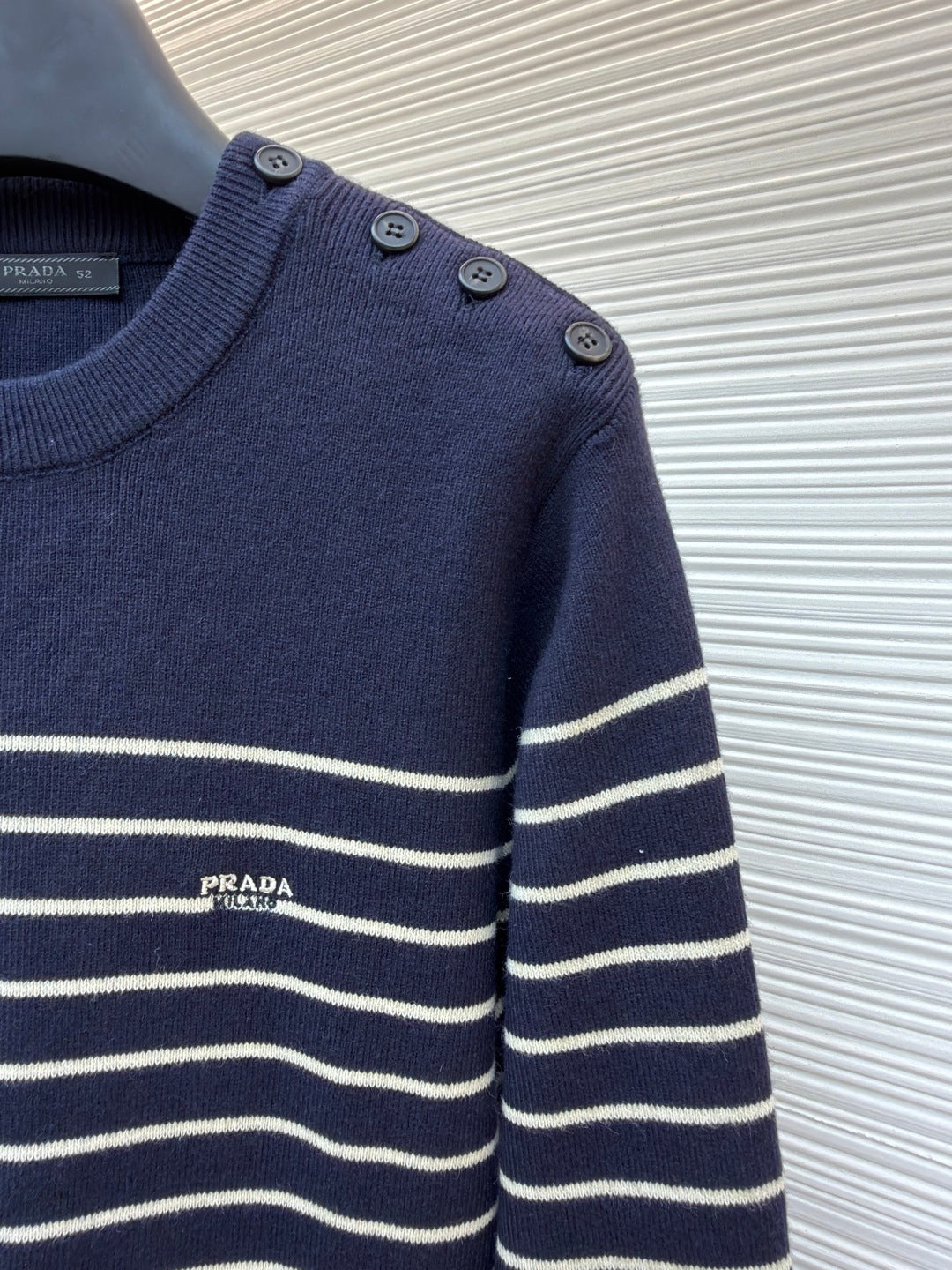 Embroidered Crewneck Sweater
