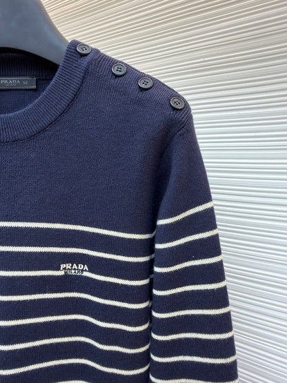 Embroidered Crewneck Sweater