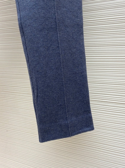 Oblique Cashmere Trousers