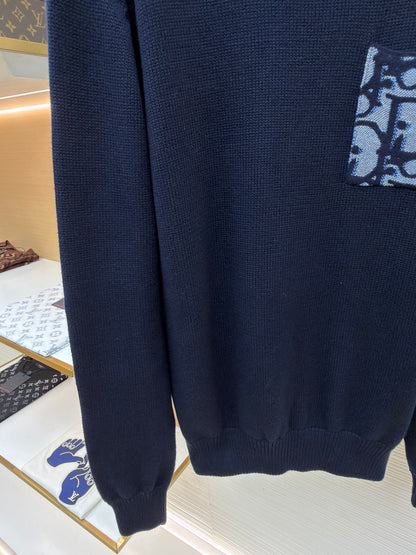 Oblique Crewneck Sweater