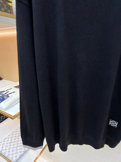 Embroidered Crewneck Sweater