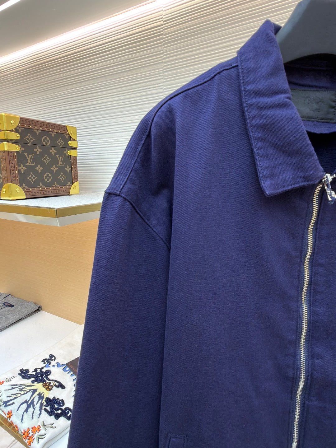 Triangle Logo Denim Jacket