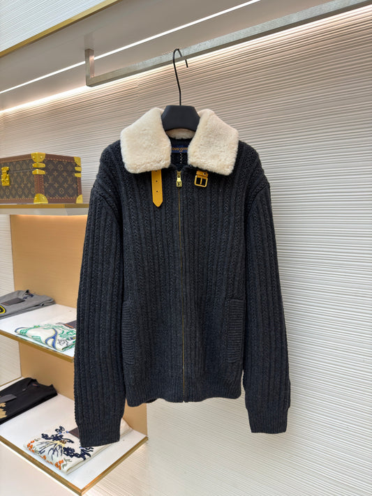 Cashmere Zip Jacket