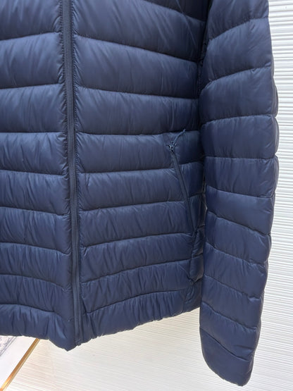 Embroidered Down Jacket