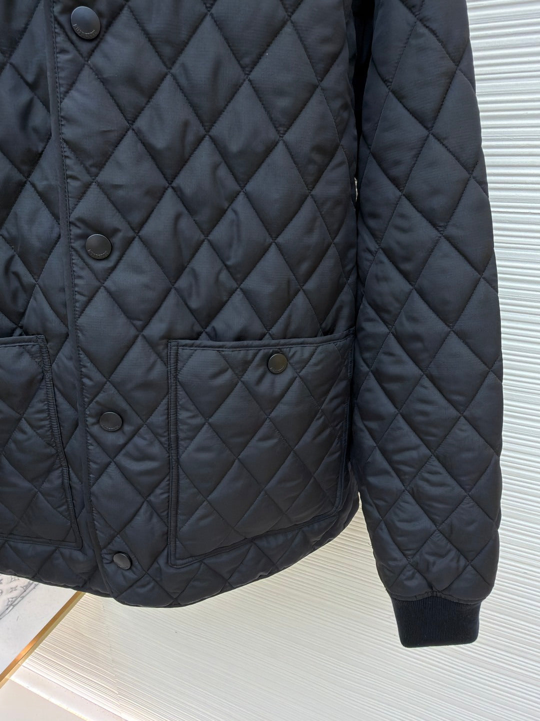 Vintage Check Down Jacket