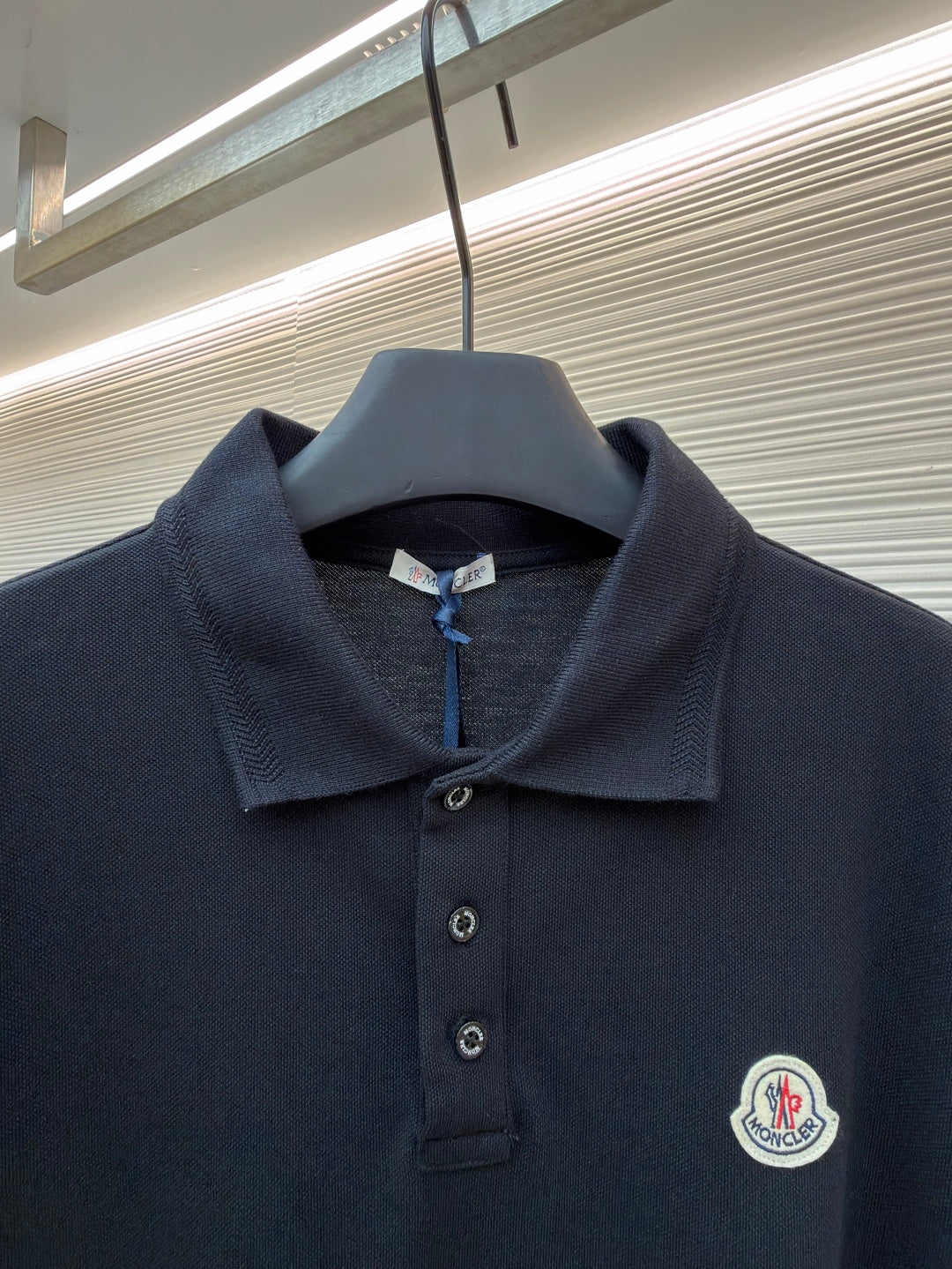 Logo Patch Polo Shirt