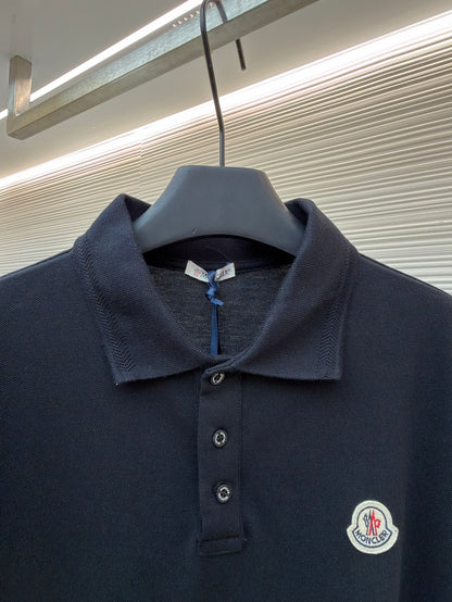 Logo Patch Polo Shirt