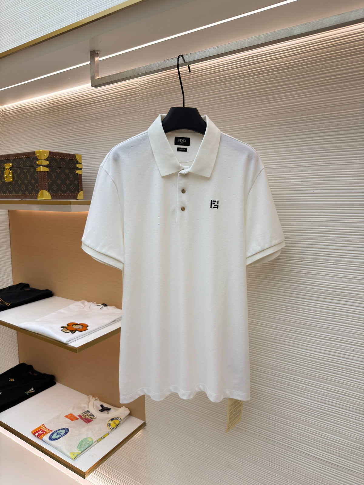 FF Motif Polo Shirt