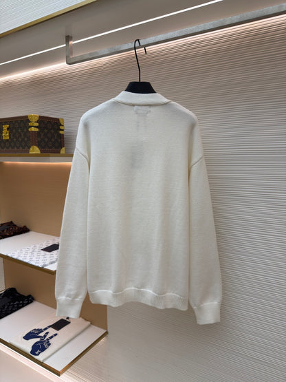 Embroidered Crewneck Sweater