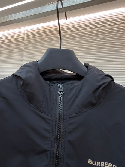 Logo Hooded Jacket