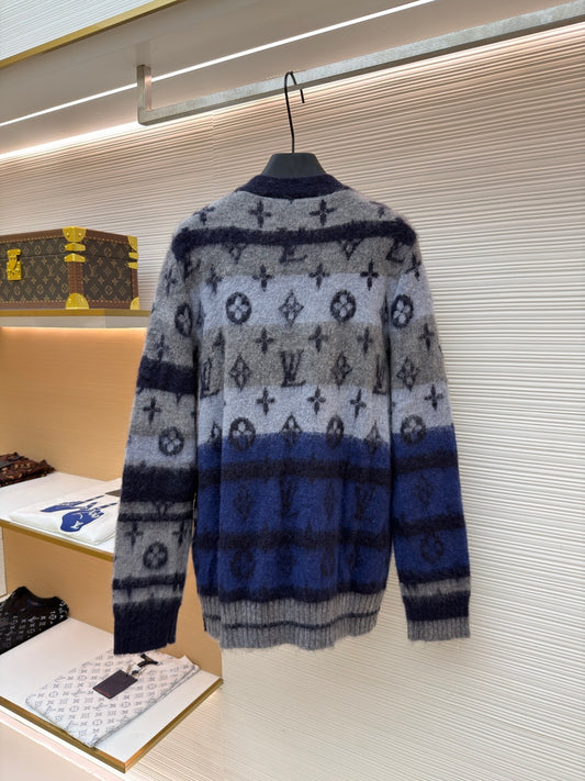 Monogram Knit Cardigan
