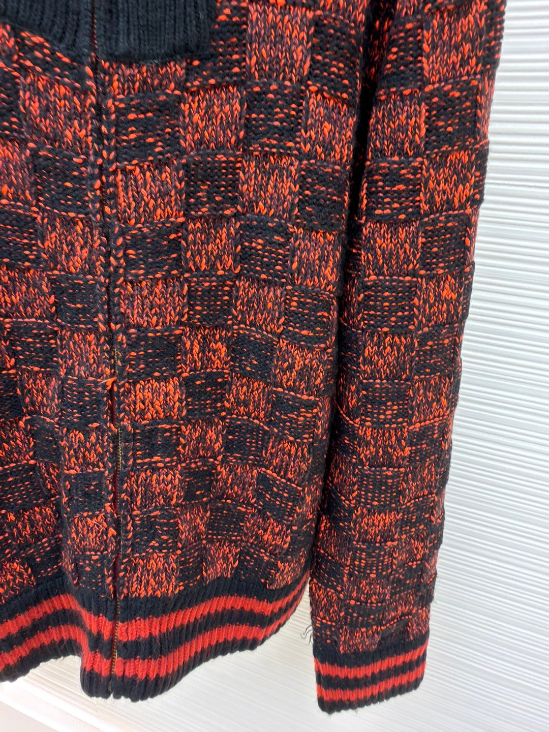 Damier Crewneck Sweater