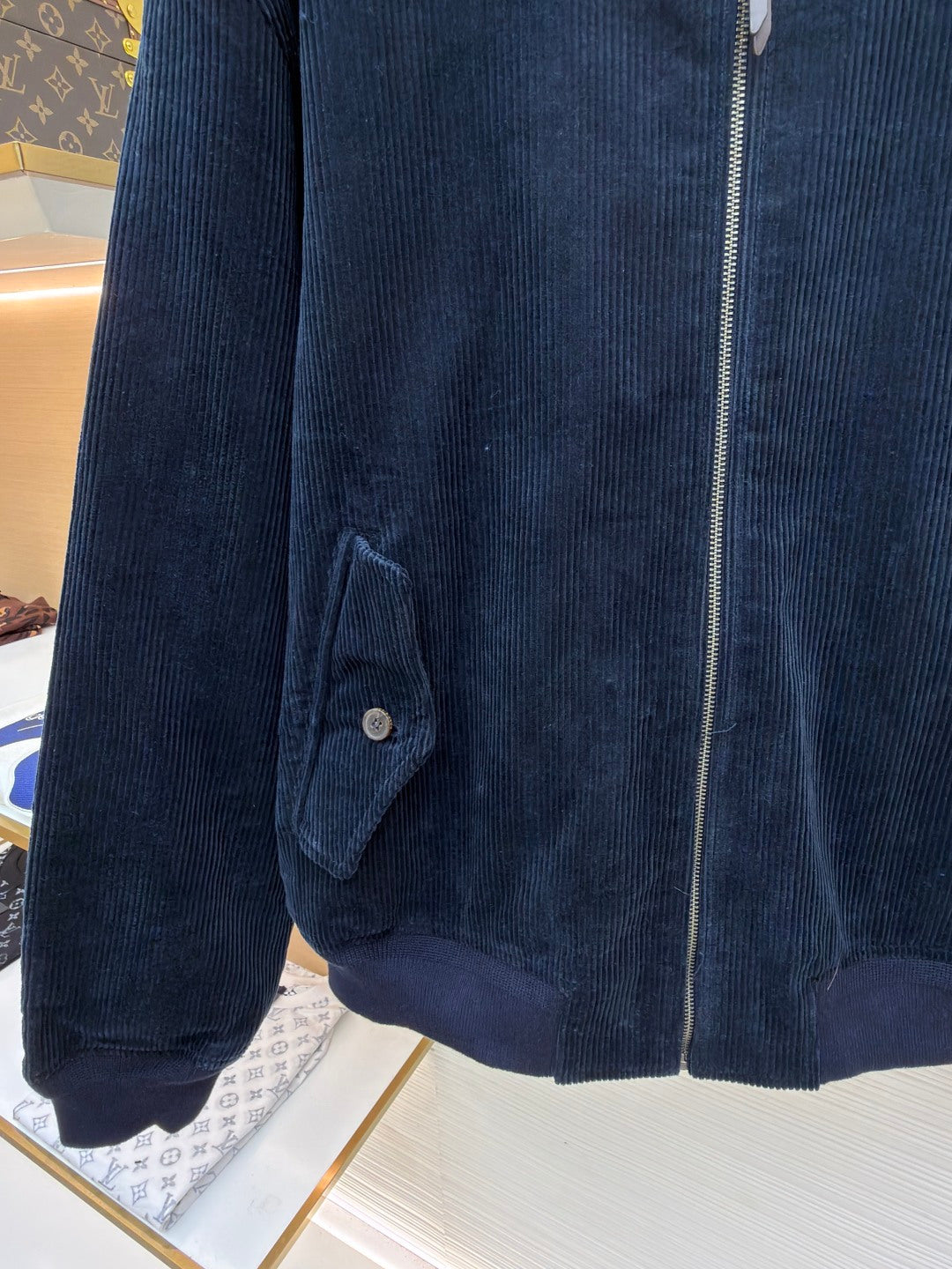 Embroidered Corduroy Jacket