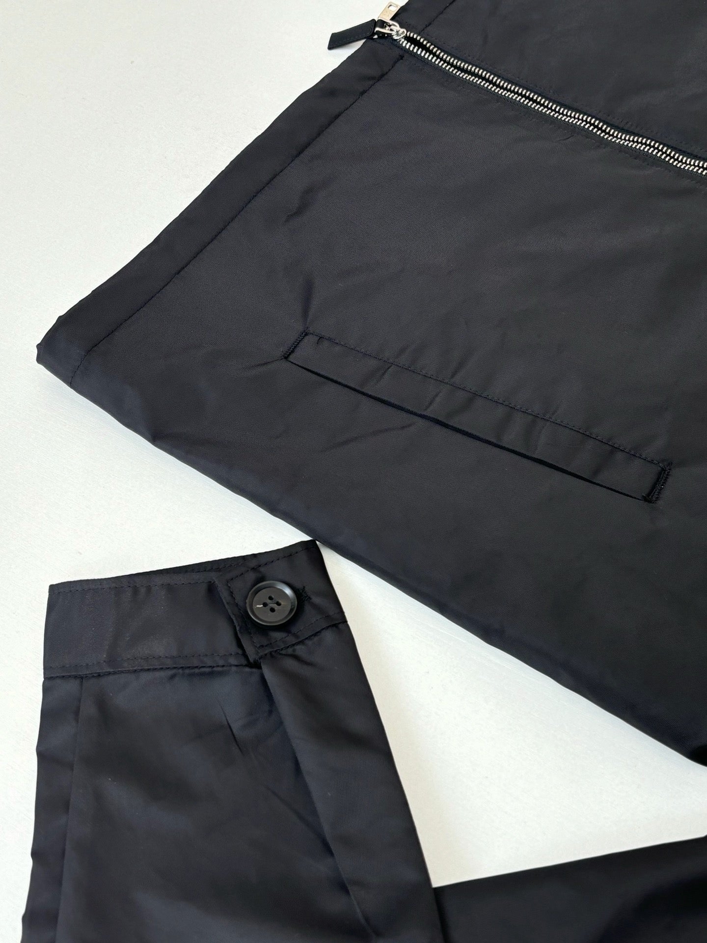 Prada Re-Nylon jas met capuchon