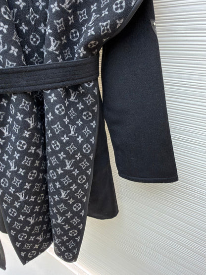 Wool Hooded Coat