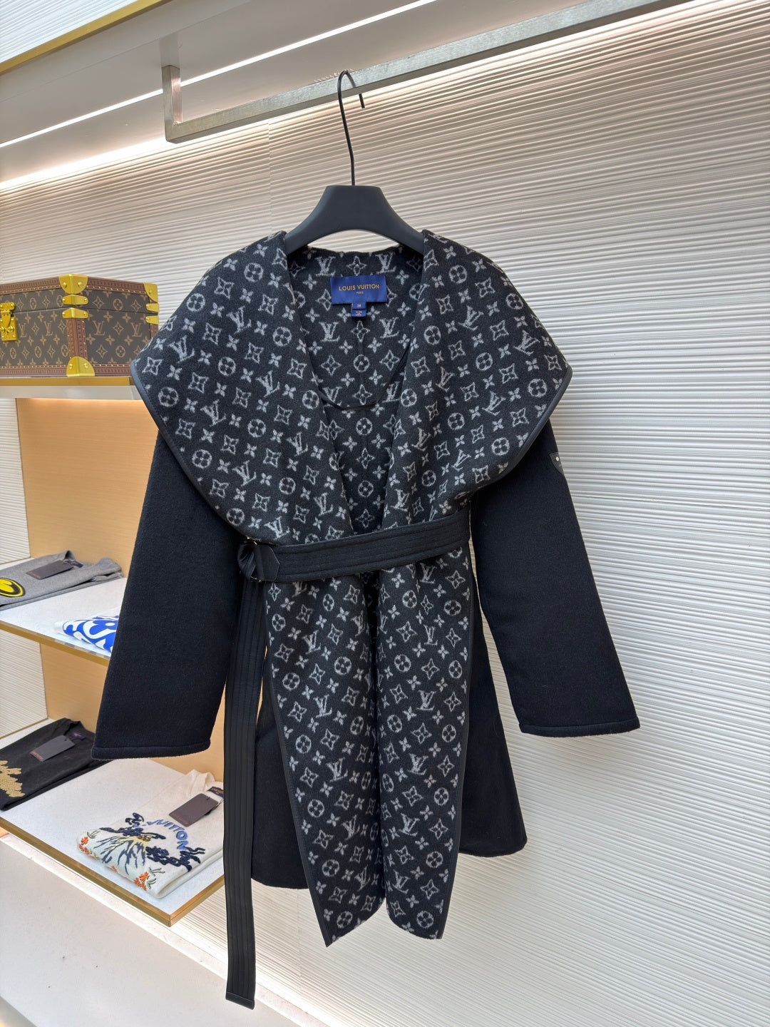 Wool Hooded Coat