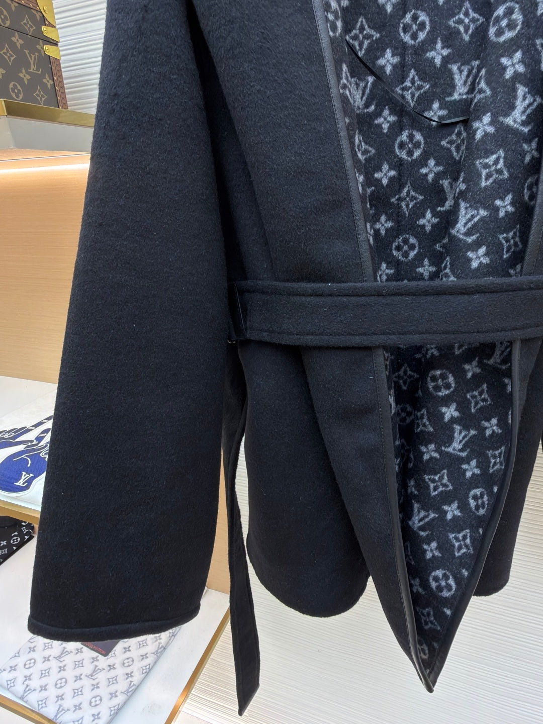 Wool Hooded Coat