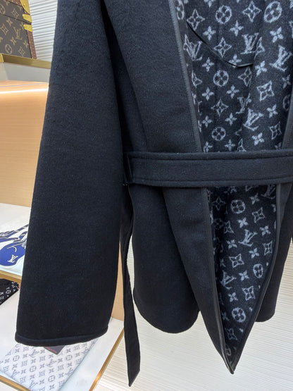 Wool Hooded Coat