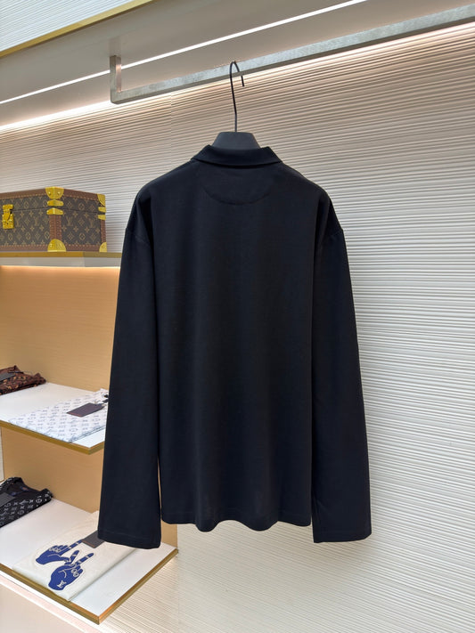 Triangle Logo Longsleeve Polo